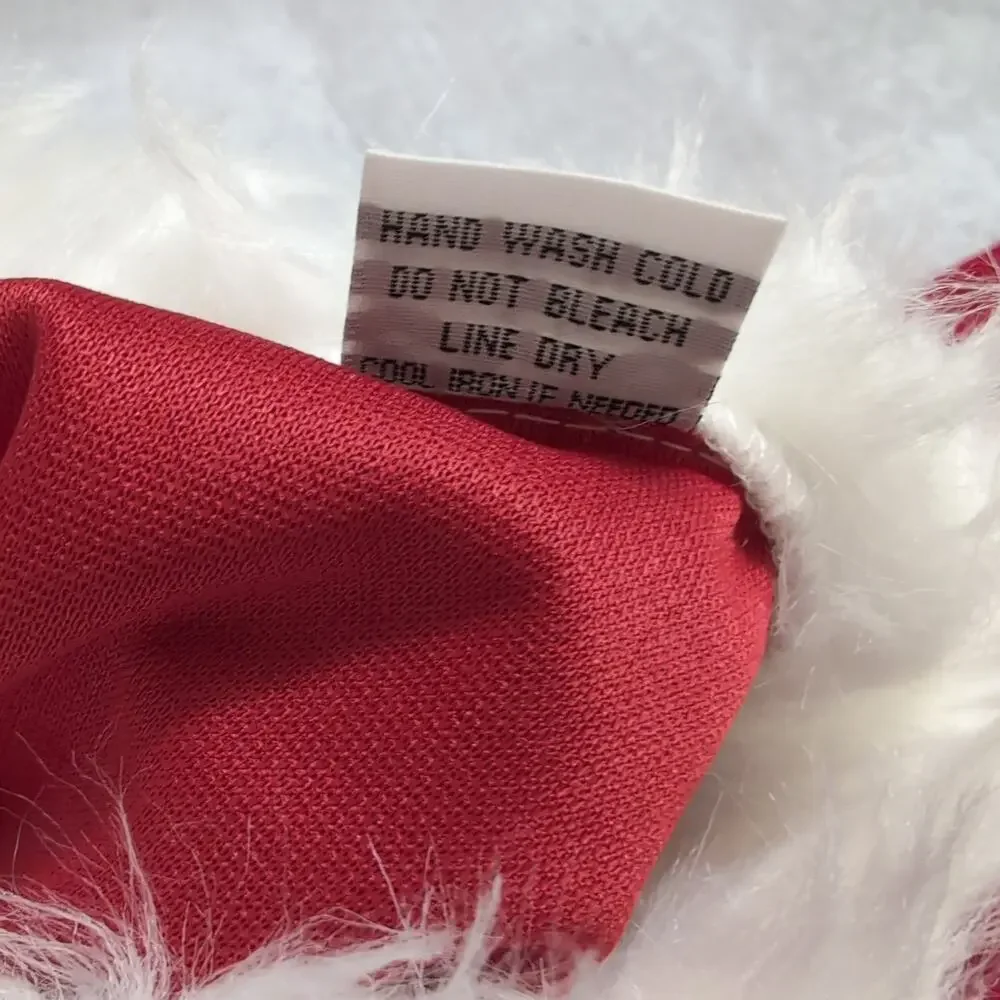 Child's Santa Outfit Top Belt Bag Booties Hat Glove Bell Wig Beard XS